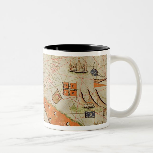 Egypt and the Red Sea Two-Tone Coffee Mug (Right)