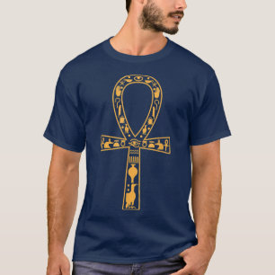 Egypt Ankh Eye Of Horus Pharaoh Cairo Sphinx Egypt T-Shirt