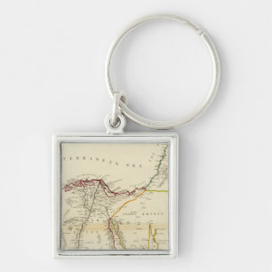 Egypt, Arabia, Palestine Keychain