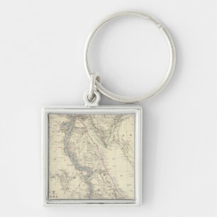 Egypt, Arabia Petraea, Nubia Keychain