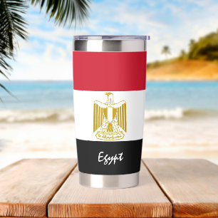 Egypt bottle, patriotic Egyptian Flag Insulated Tumbler
