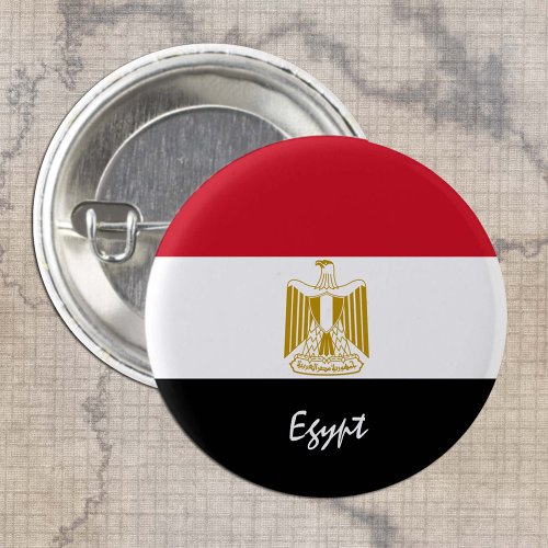 Egypt button patriotic Egyptian Flag fashion Button