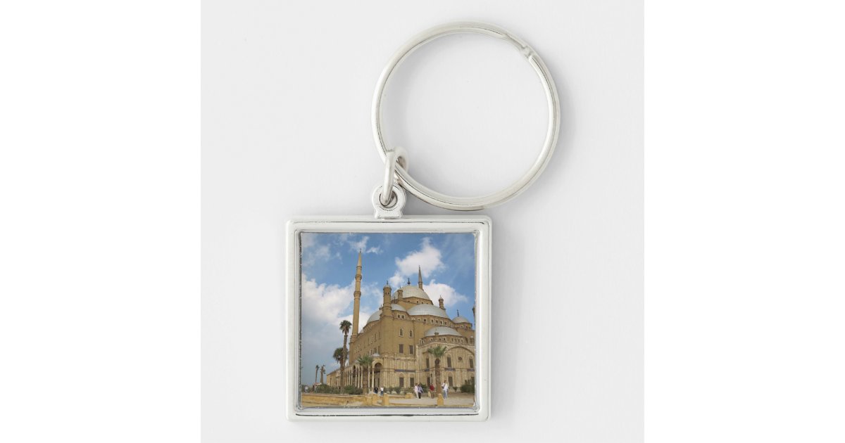 Mosque Keychain Egypt, Cairo, Citadel, Muhammad Ali Mosque 2 Keychain | Zazzle