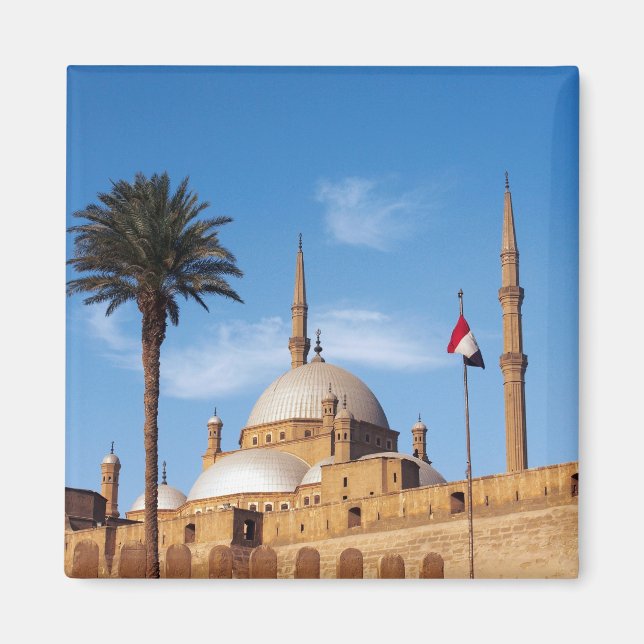 Egypt, Cairo, Citadel, Muhammad Ali Mosque Magnet (Front)