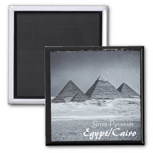 Egypt Cairo Pyramids Giza Magnet Magnet