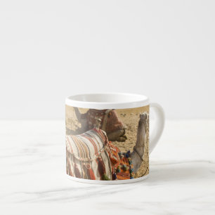 Egypt, Cairo. Resting camels Espresso Cup