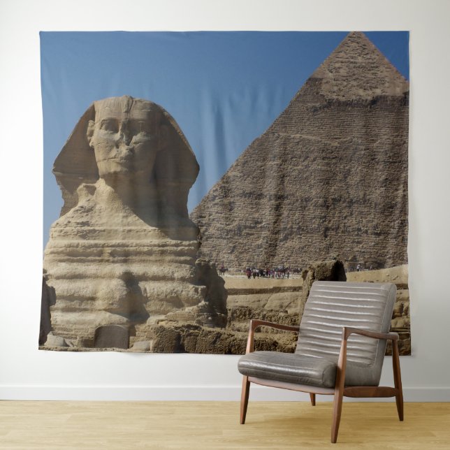 Egypt Cairo Sphinx Statue Pyramids Scene Backdrop (In Situ (Horizontal))