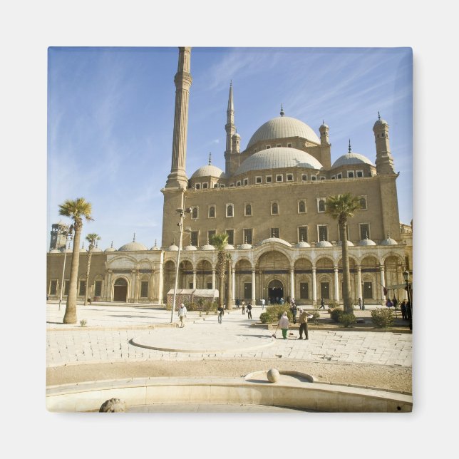 Egypt, Cairo. The imposing Mohammed Ali Mosque Magnet (Front)