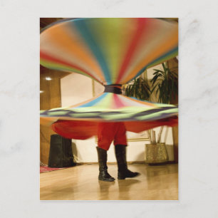 Egypt, Cairo. Whirling dervish dazzling GCT Postcard