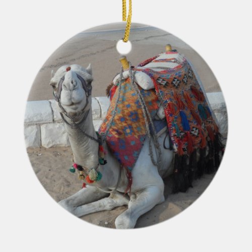 Egypt Camel Ceramic Ornament