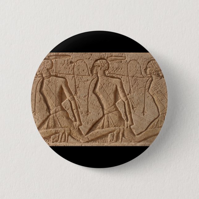 egypt carvings button (Front)