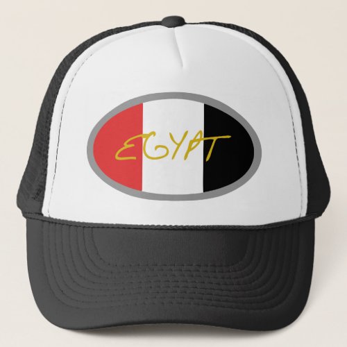 Egypt cool flag design trucker hat