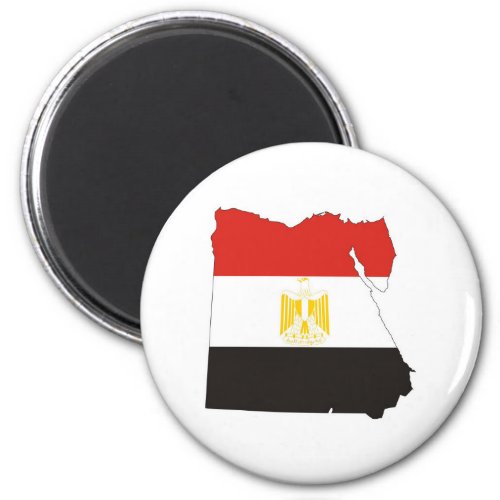 egypt country flag map magnet