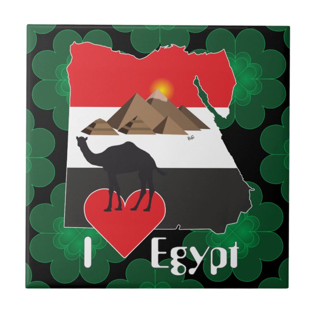 Egypt - Egypt Ceramic Tile (Front)