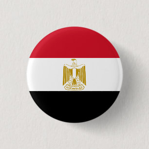 Egypt (Egyptian) Flag Button