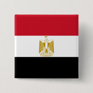 Egypt (Egyptian) Flag Button