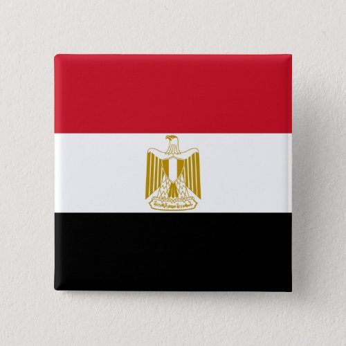 Egypt Egyptian Flag Button
