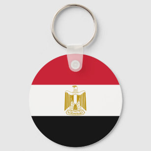 Egypt (Egyptian) Flag Keychain