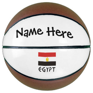 Egypt Egyptian Flag Personalized Name Basketball