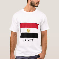 Egypt (Egyptian) Flag T-Shirt