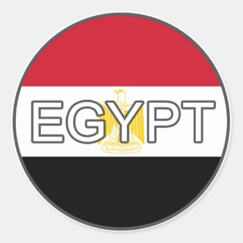 Egypt Euro Sticker by allworldtees at Zazzle