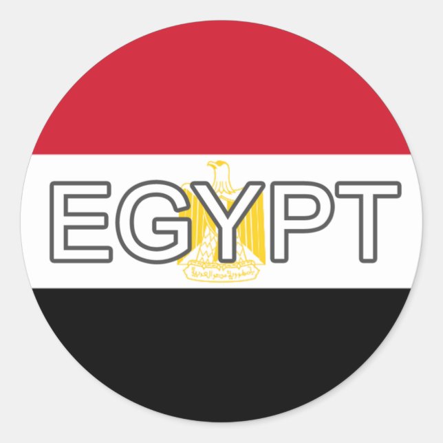 Egypt Euro Sticker (Front)