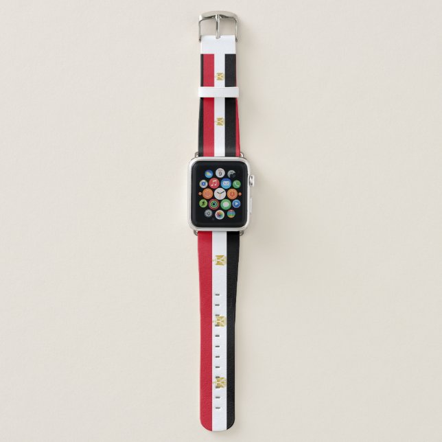 Egypt Flag Apple Watch Band (Front)