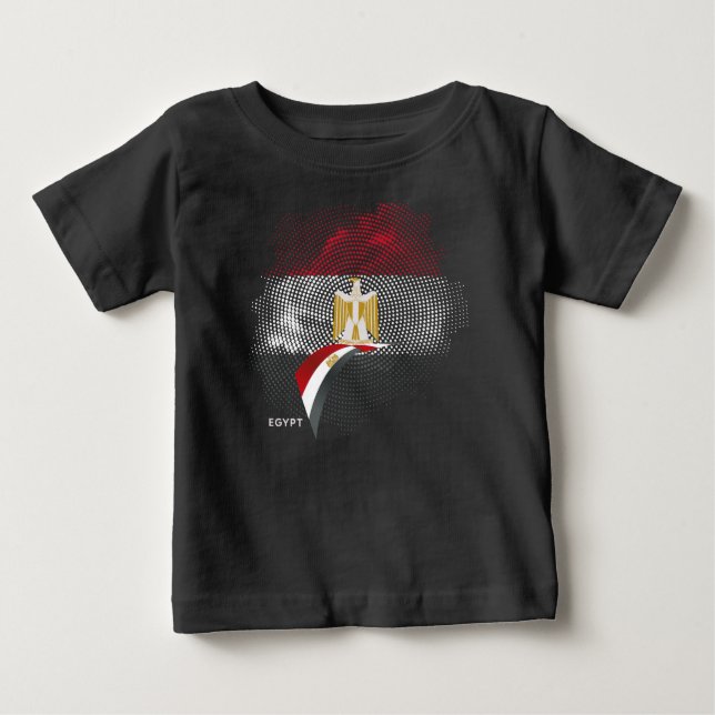 Egypt flag baby T-Shirt (Front)