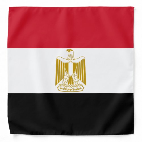 Egypt Flag Bandana
