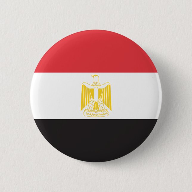 Egypt Flag Button (Front)