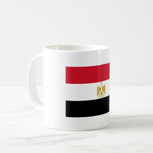 Egypt Flag Coffee Mug (Front Left)