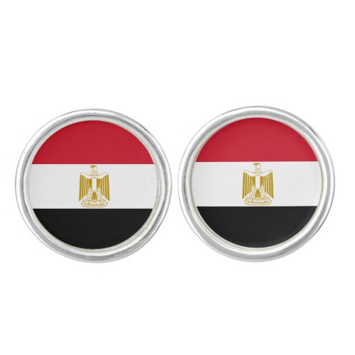 Egypt Flag Cufflinks