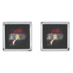 Egypt flag cufflinks