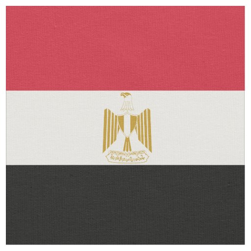 Egypt flag fabric