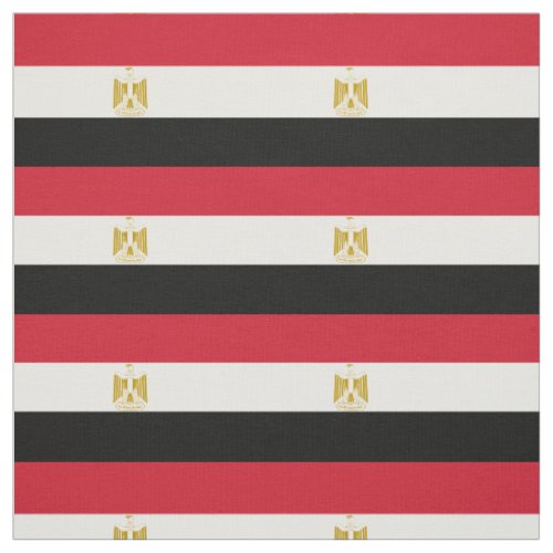 Egypt Flag Fabric