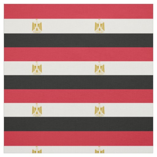 Egypt Flag Fabric