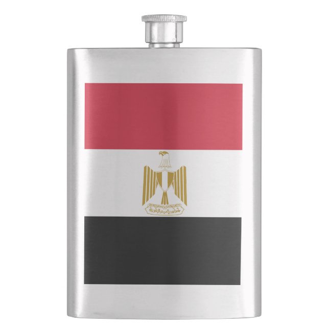 Egypt flag flask (Front)