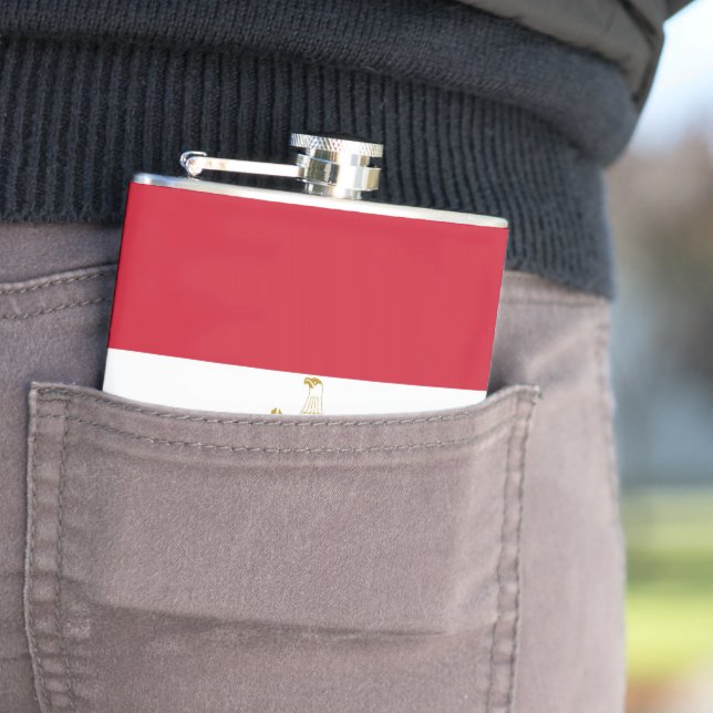 Egypt flag flask (In Situ)