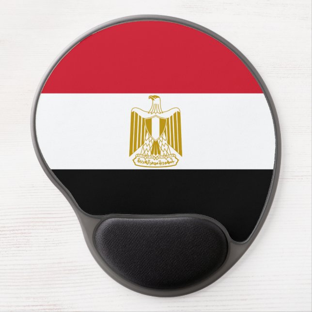Egypt Flag Gel Mouse Pad (Front)