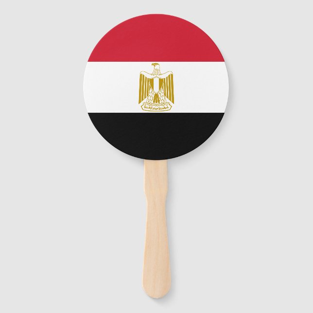 Egypt Flag Hand Fan (Front)
