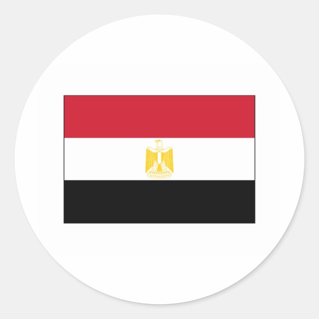 Egypt FLAG International Classic Round Sticker (Front)