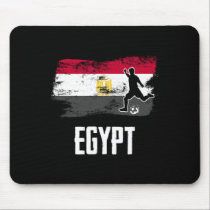 Egypt Flag Jersey Egyptian Soccer Team Egyptian _1 Mouse Pad