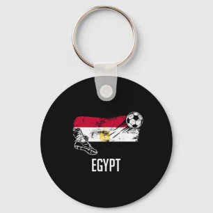 Egypt Flag Jersey Egyptian Soccer Team Egyptian Keychain