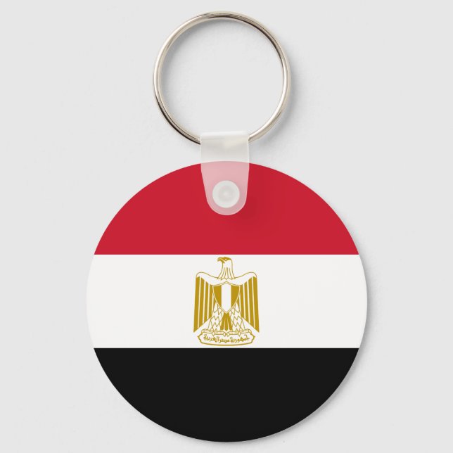 Egypt Flag Keychain (Front)