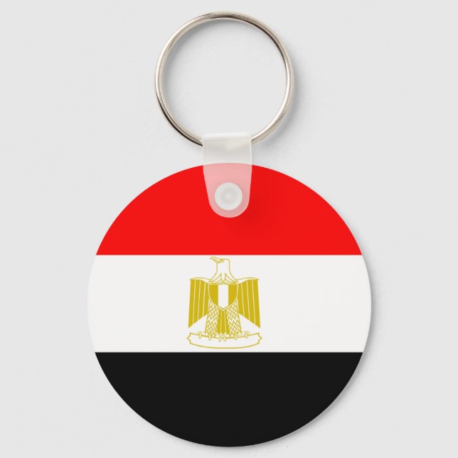 Egypt Flag Keychain (Front)