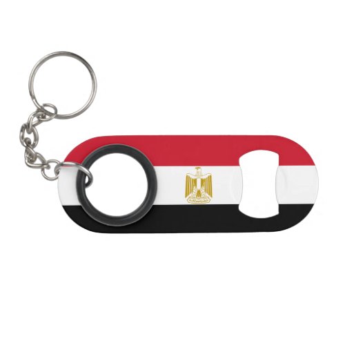 Egypt Flag Keychain Bottle Opener
