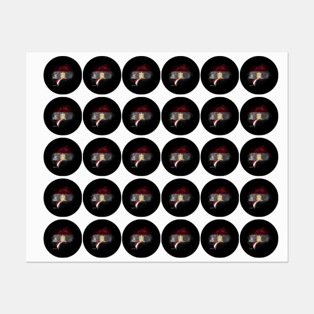 Egypt flag labels (Sheet)
