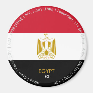 Egypt Flag Magnet