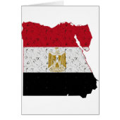 Egypt Flag Map Crackle (Front)