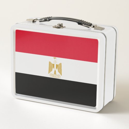 Egypt flag metal lunch box